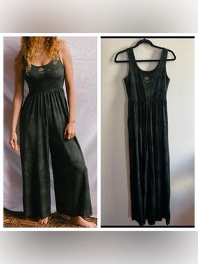 Purusha People echinacea origin jumpsuit size small